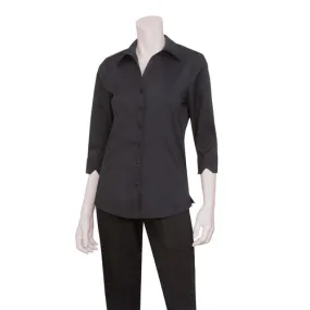 Chef Works WA34BLK2XL Dress Shirt