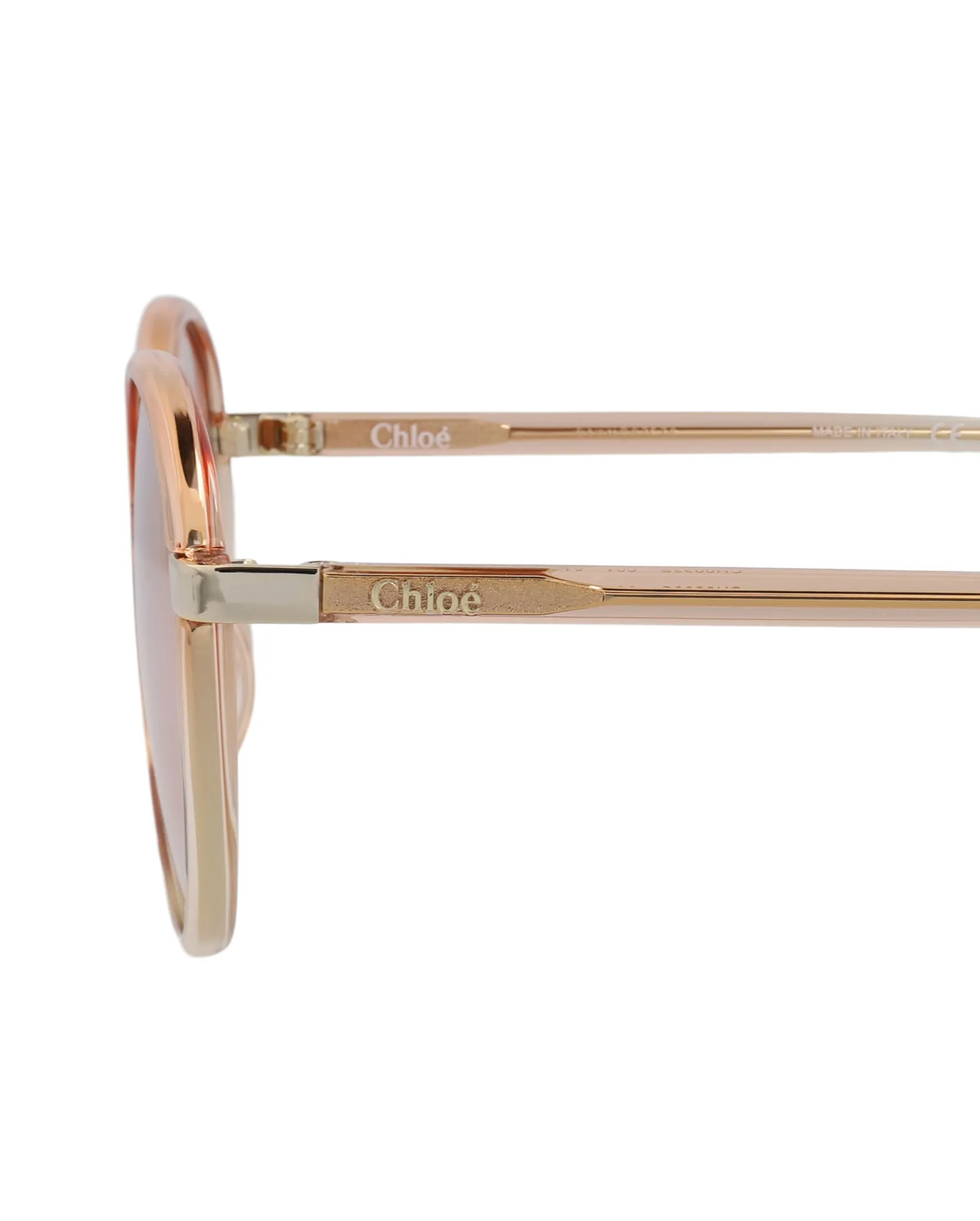 Chloe Round-Frame Injection Sunglasses, Style #  CH0033S-30013119001