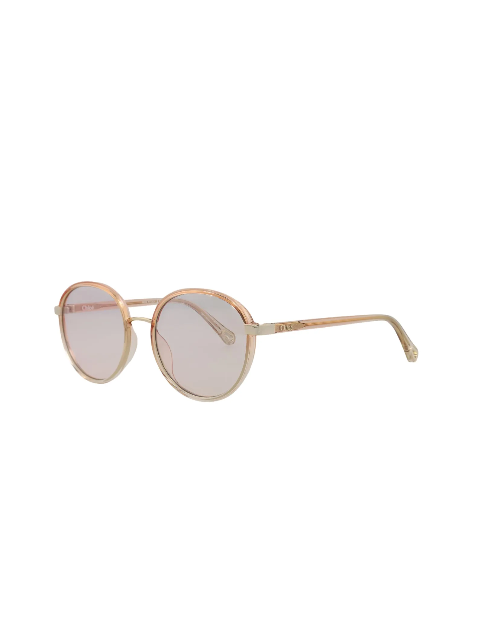 Chloe Round-Frame Injection Sunglasses, Style #  CH0033S-30013119001