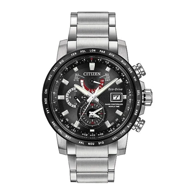 Citizen Gents Eco Drive World Time A-T Watch AT9071-58E