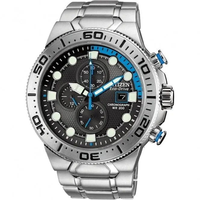 Citizen Gents Scuba Fin Chronograph Eco-Drive Watch CA0510-57E