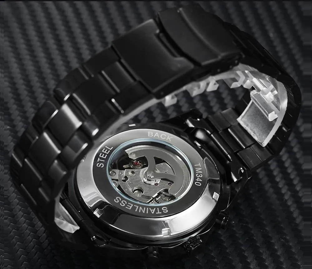 Classy Men Automatic Skull Trooper Watch