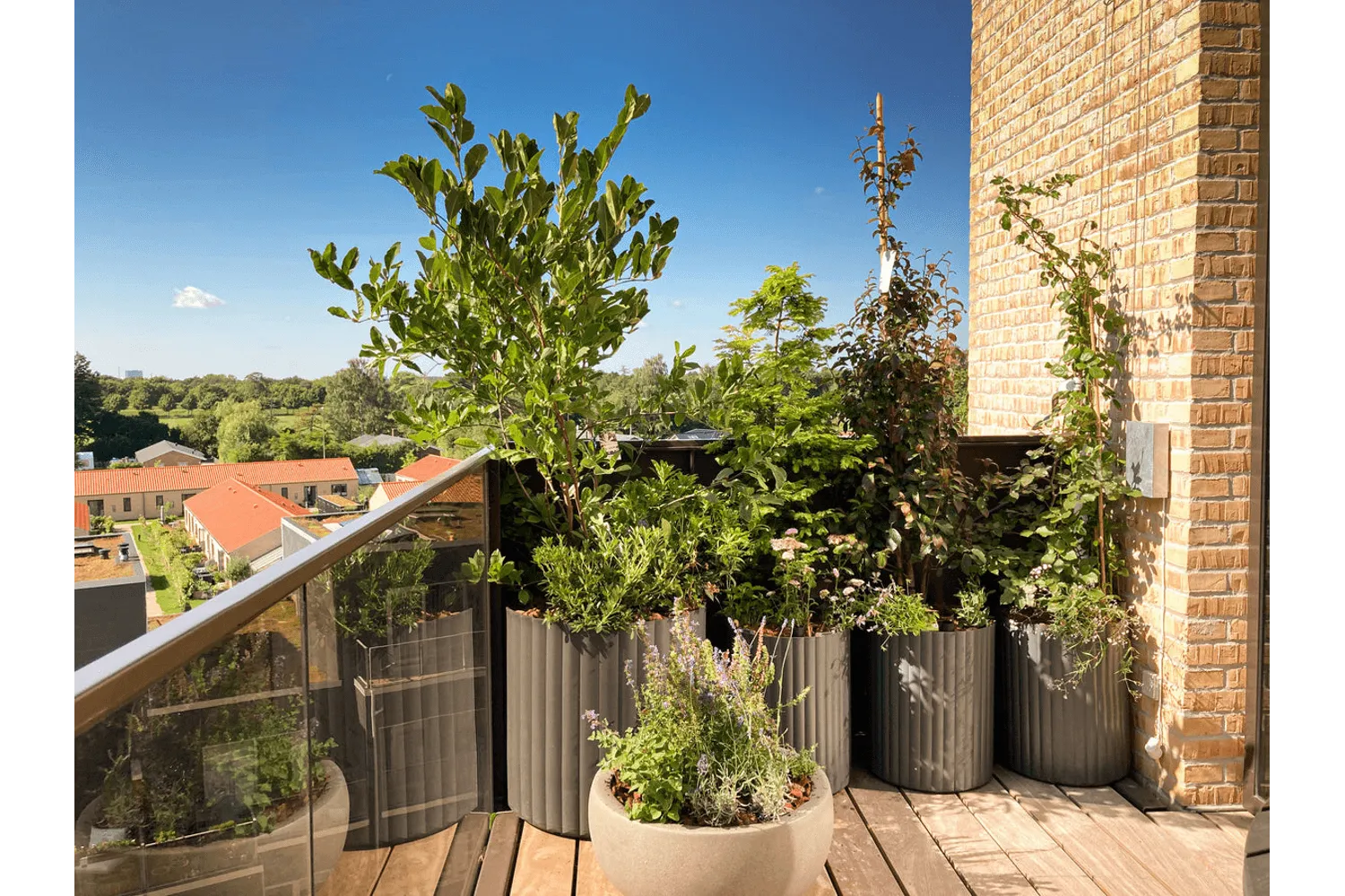 Climate flower pot from urbangarden