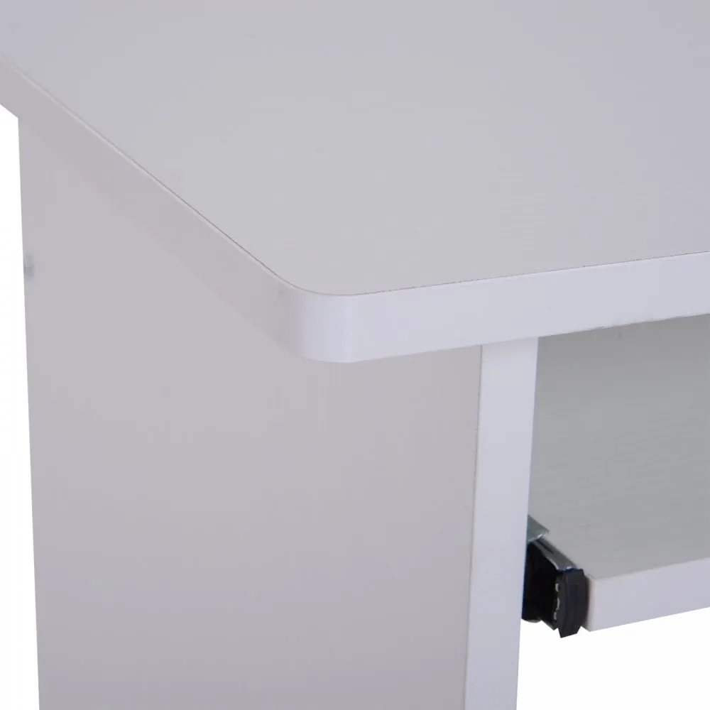 Computer Desk, 73.5H cm-White