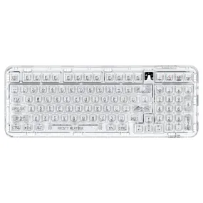 CoolKiller CK98 Polar Bear Wireless Mechanical Keyboard Transparent Case Keycap Gasket 2.4g Bluetooth Hot Swappable PCB WIN MAC