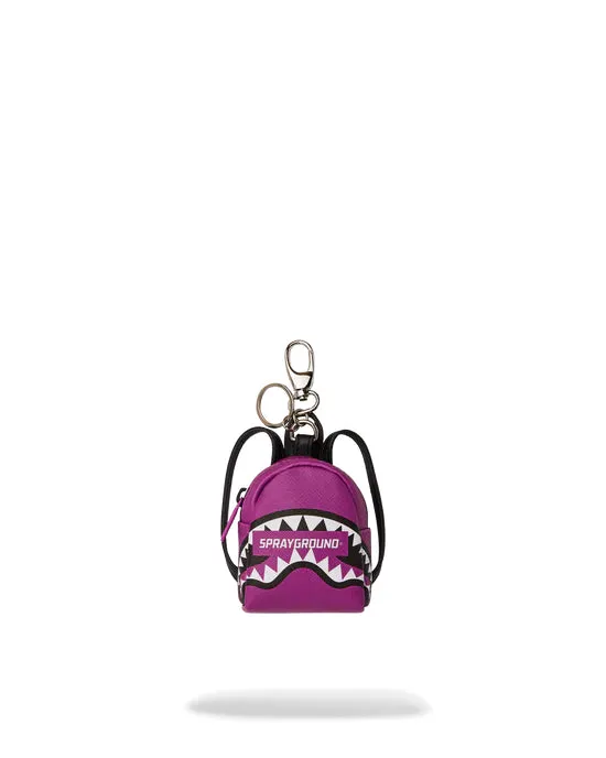 Core Purple Backpack Keychain