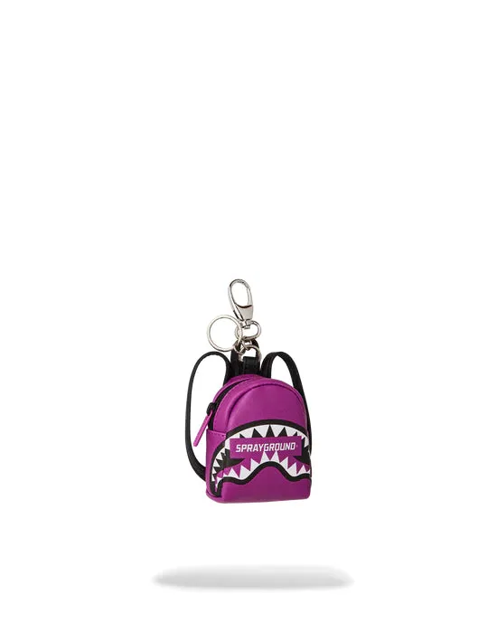 Core Purple Backpack Keychain