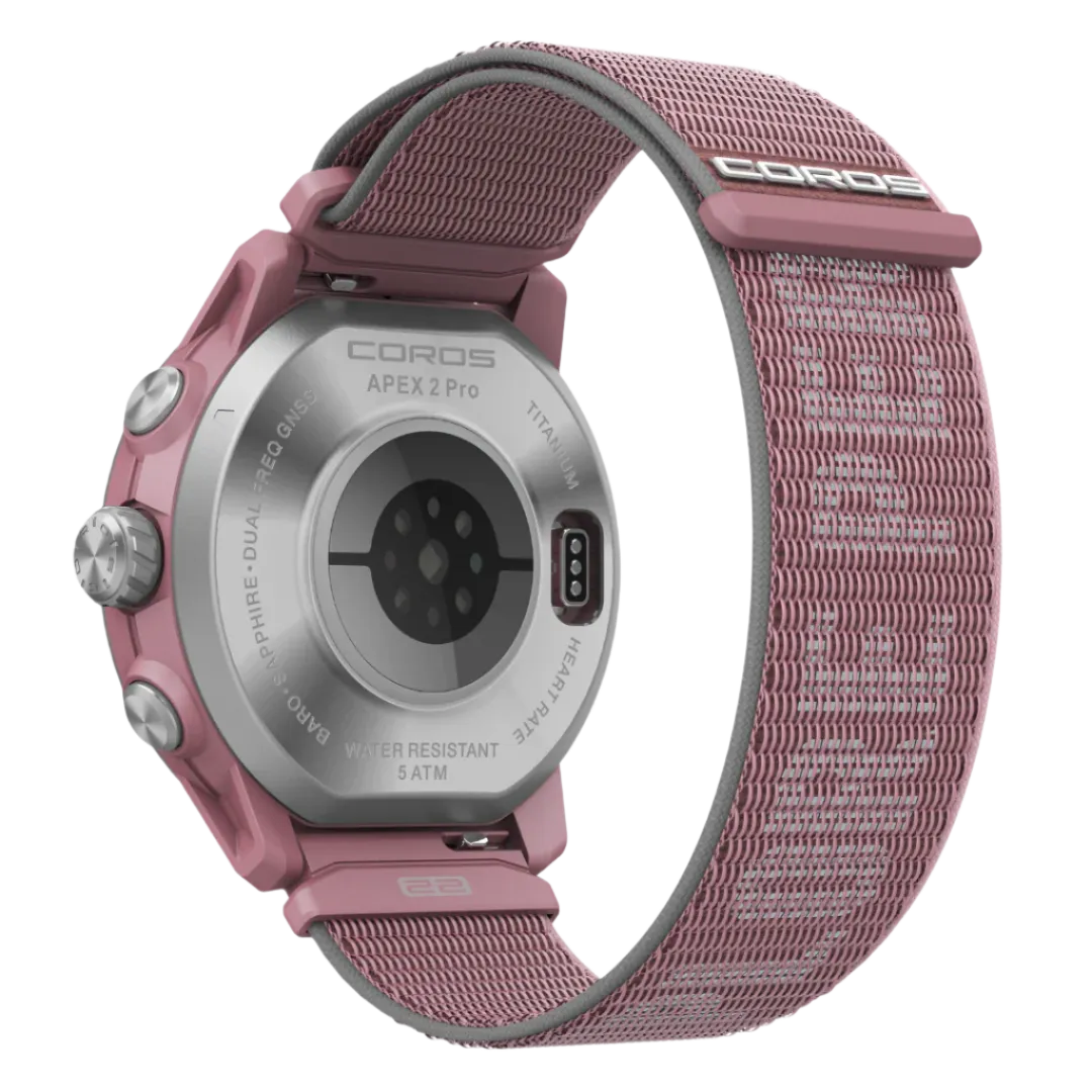 COROS - Apex 2 Pro GPS Outdoor Watch - Dusty Pink