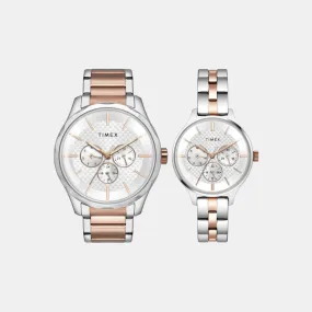 Couple Analog Stainless Steel Watch TW00PR291