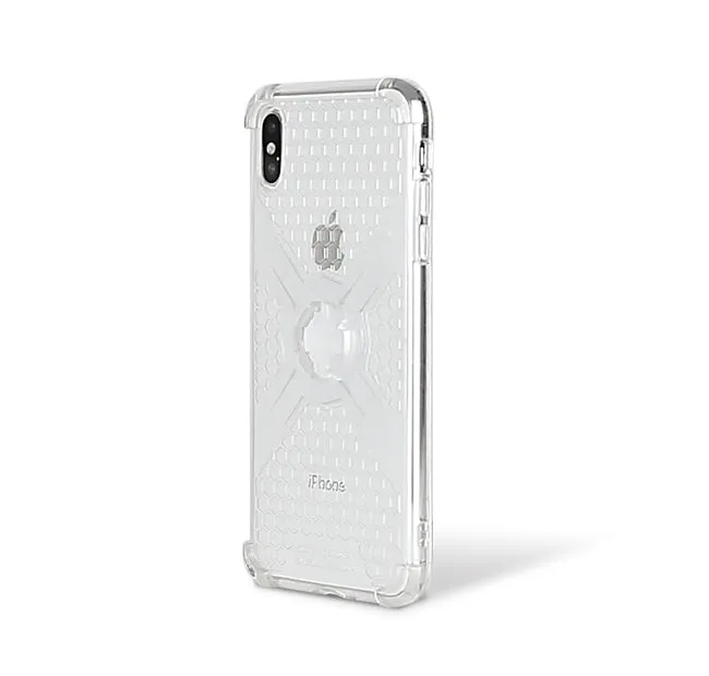 Cube-Intuitive iPhone XS MAX X-Guard, Clear Bones Infinity mount Cover (MA14-0008)