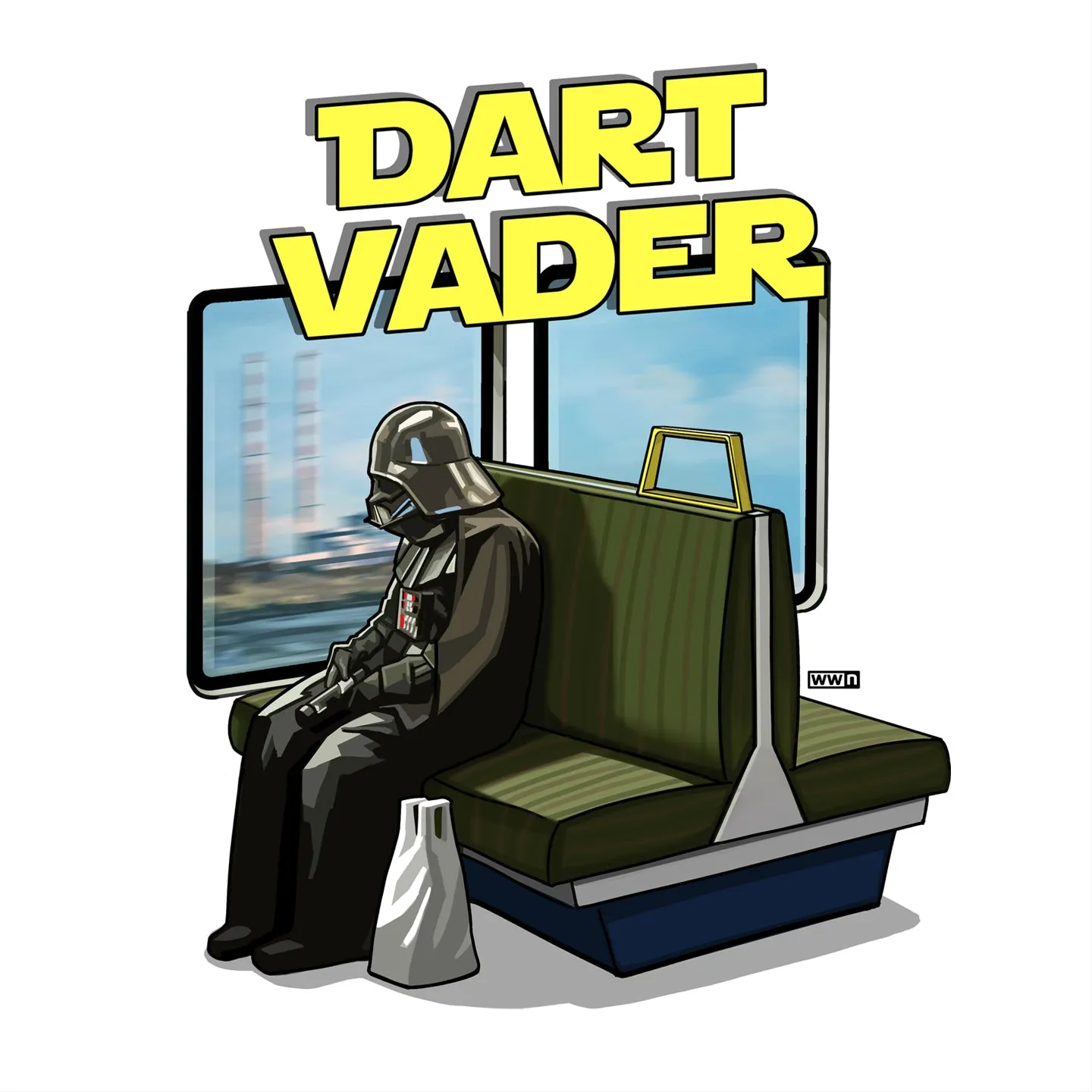 Dart Vader - Premium WWN T-shirt