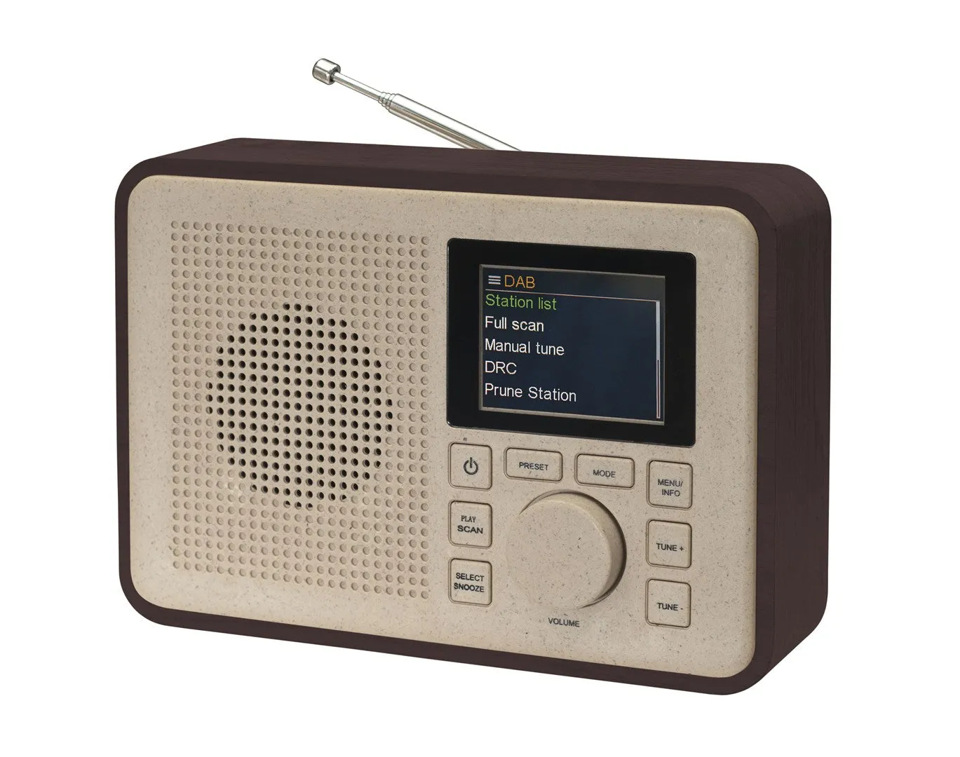 Denver Dab-60Dw Portable Analog & Digital Wood