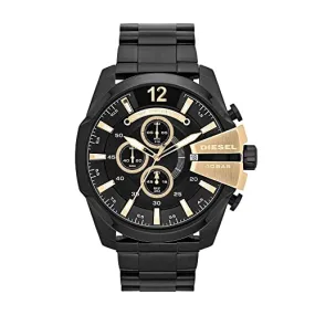 Diesel Chronograph Black Dial Men's Watch-DZ4338