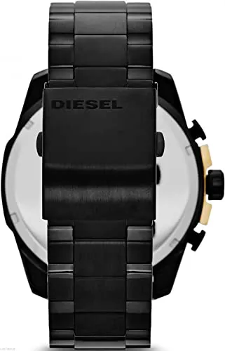 Diesel Chronograph Black Dial Men's Watch-DZ4338