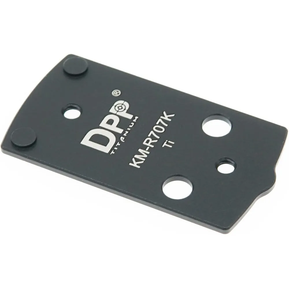 DPP Titanium Optic Adapter/Mount Plate Compatible with MP Shield Plus Holosun 407K/507K