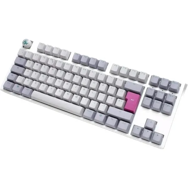 Ducky One3 Mist TKL Blue Cherry MX Switch Mechanical Keyboard - UK Layout