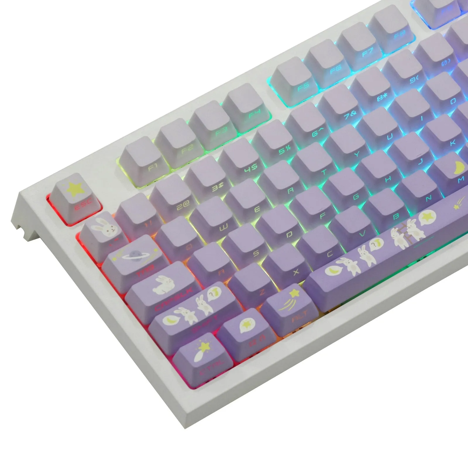 Epomaker Moonlit Bunny Keycaps Set