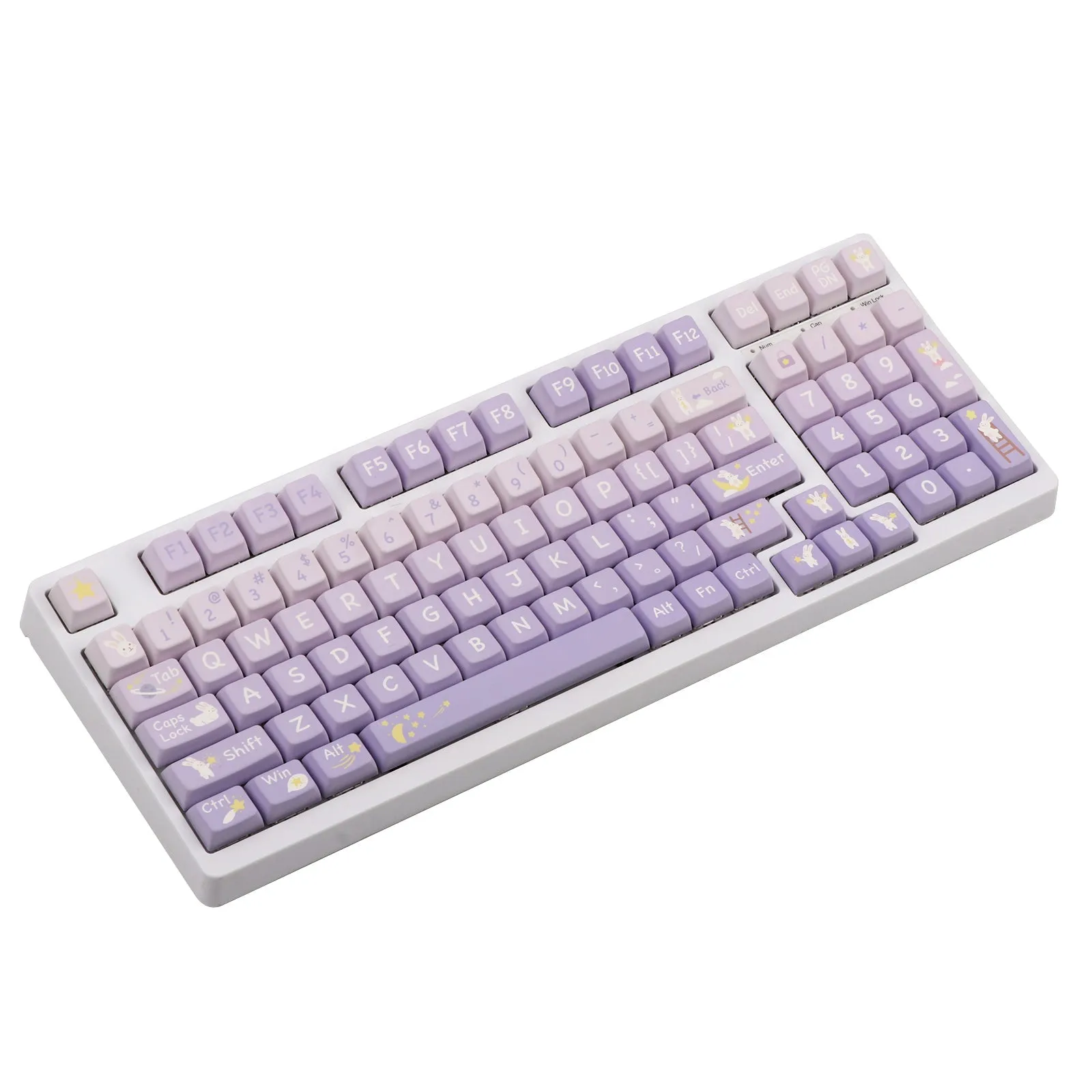 Epomaker Moonlit Bunny Keycaps Set