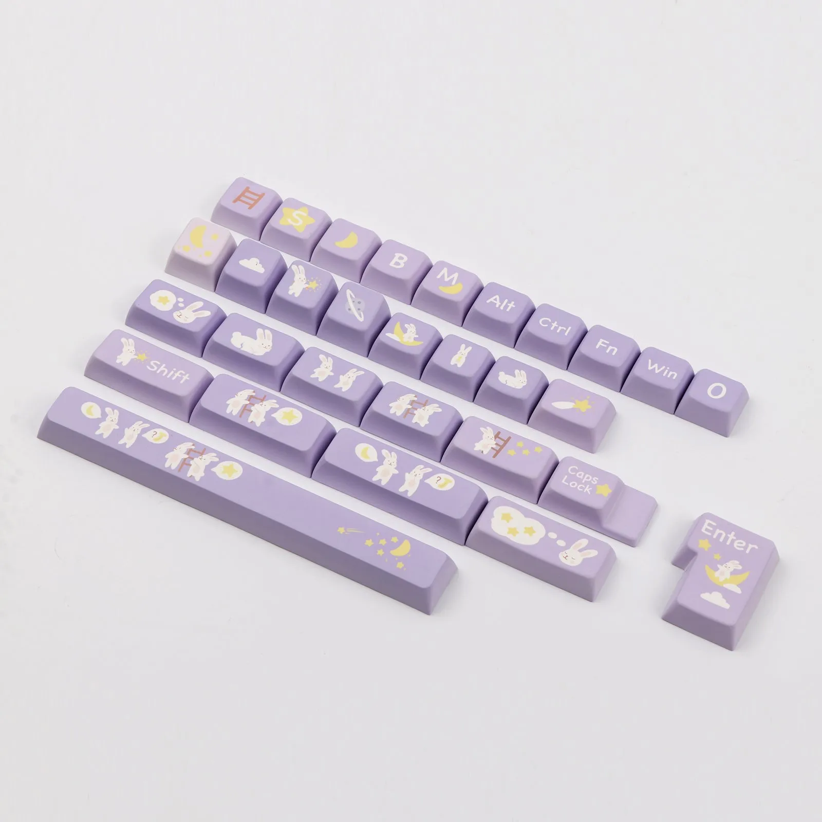 Epomaker Moonlit Bunny Keycaps Set