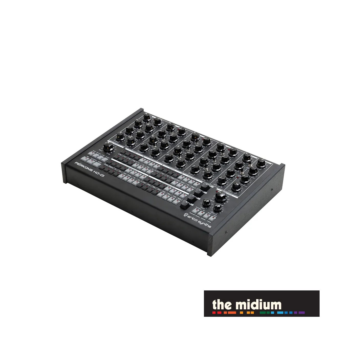 Erica Synths PĒRKONS HD-01 hybrid drum machine and synthesizer