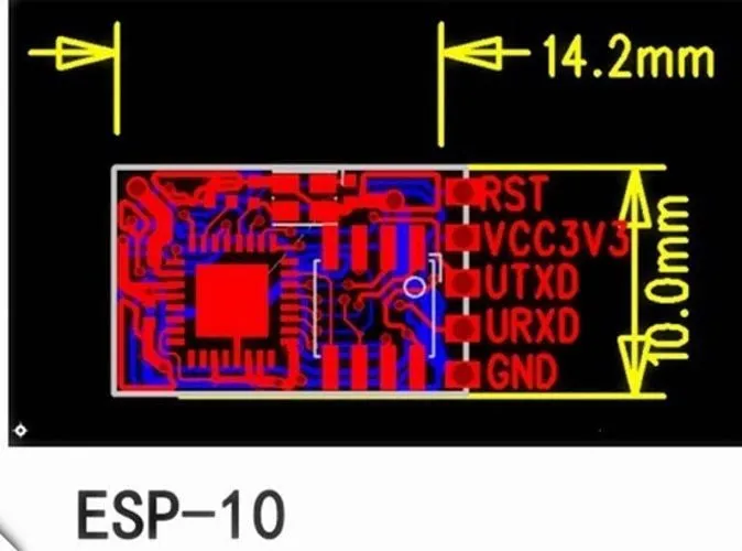 ESP8266 Remote Serial Port WIFI Transceiver Wireless Modules ESP-01 to ESP-12