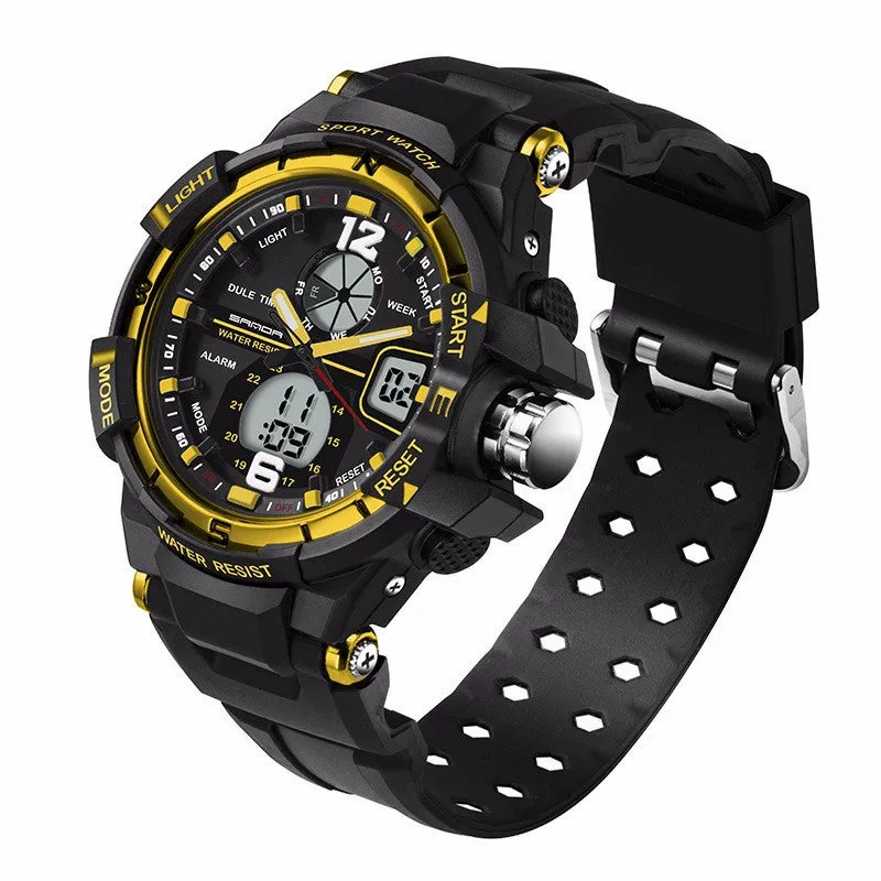 Fashion 30m Waterproof Dive Led Sports ElectronicWatches Men Luxury Brand Watch S Shock Silicone Digital Wristwatch