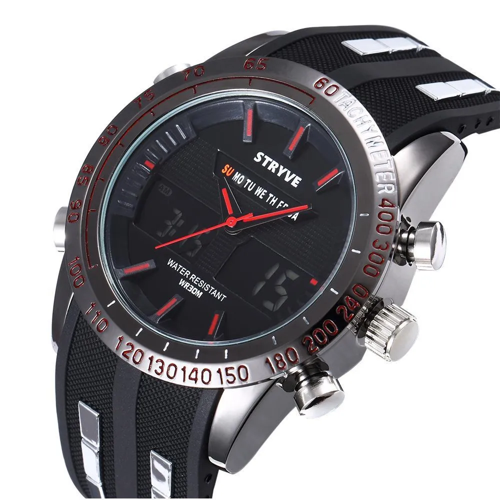 Fashion Sports Multi-function Electronic Watch