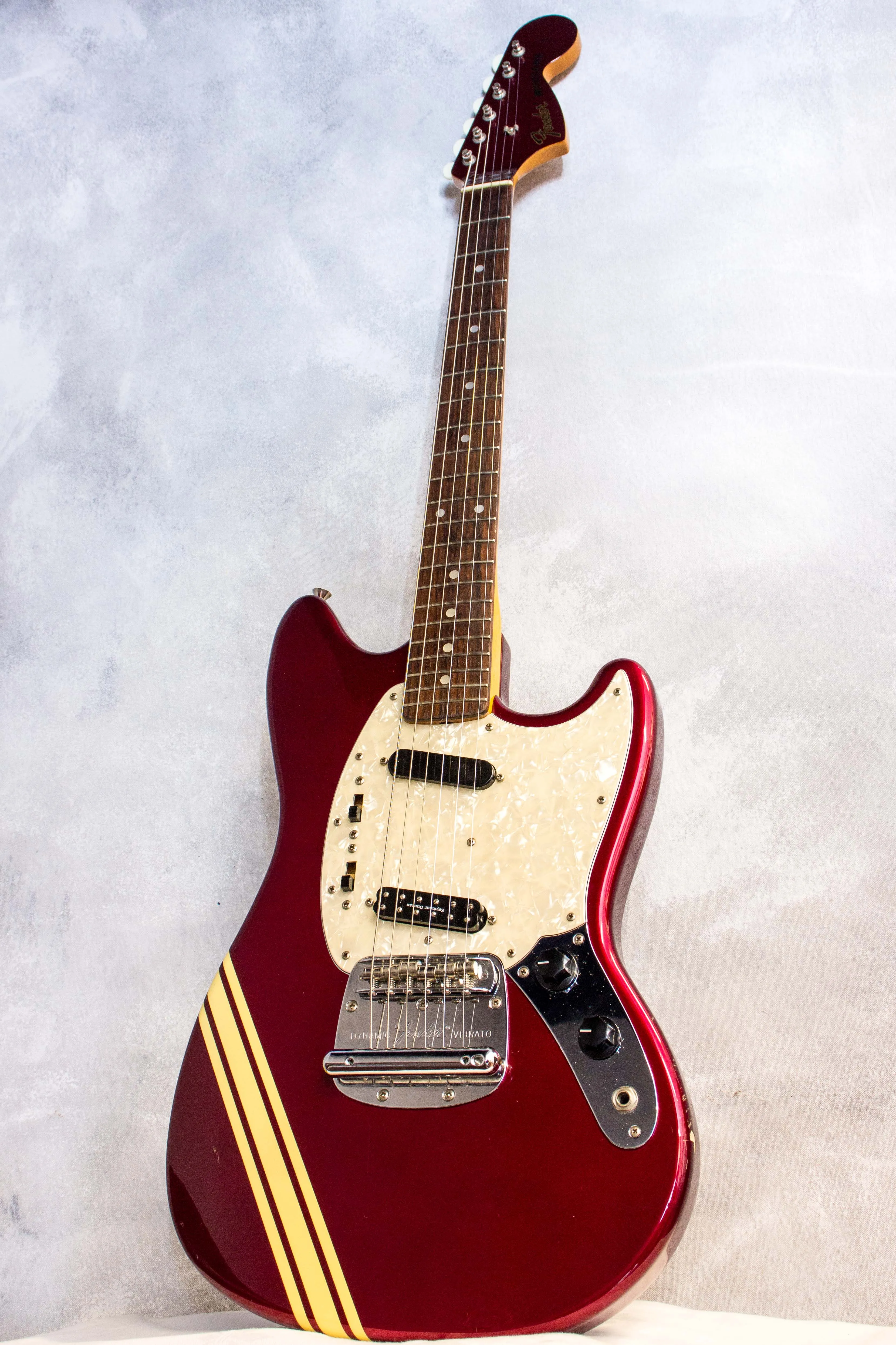 Fender Japan '73 Mustang MG73-CO Competition Old Candy Apple Red 2008