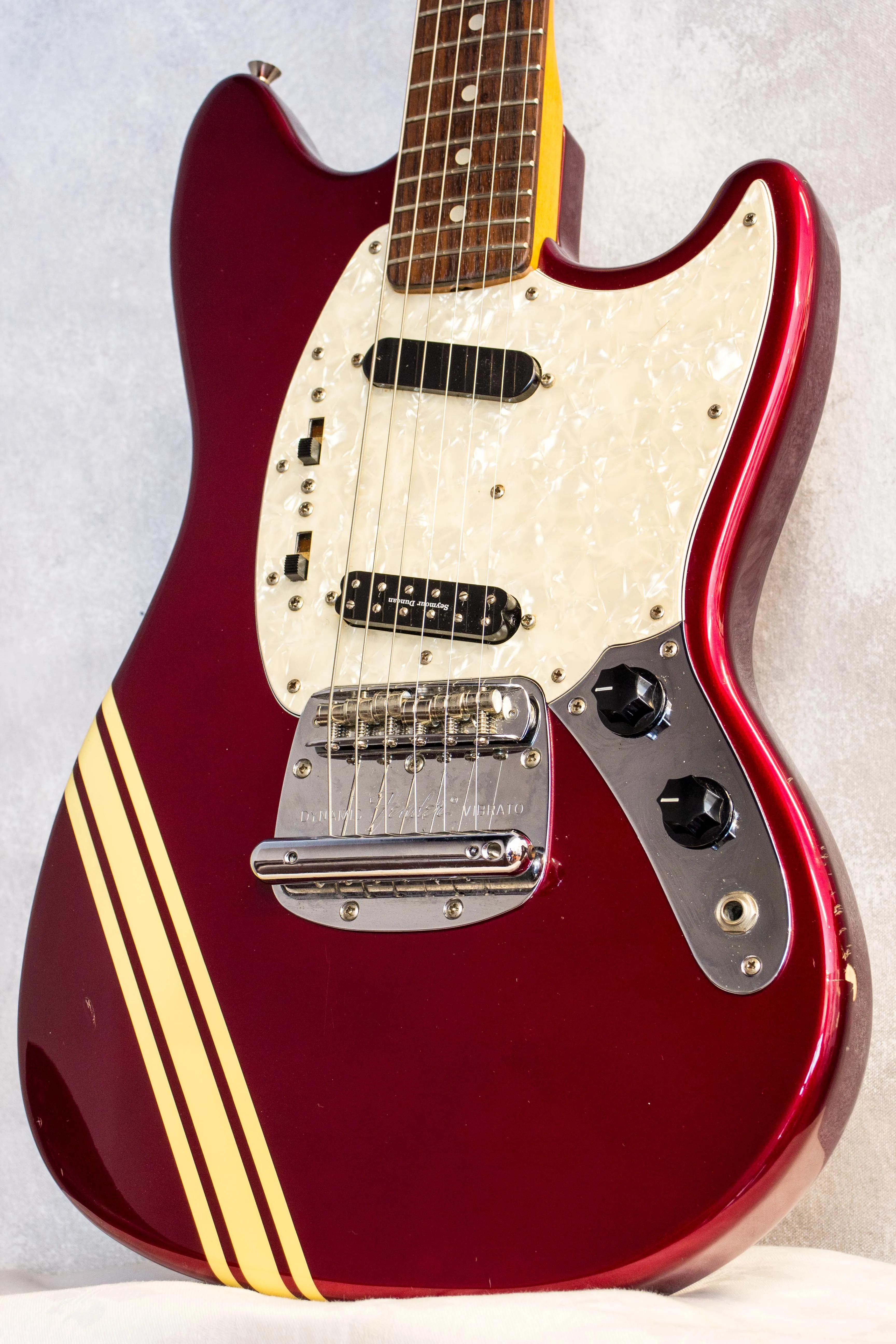 Fender Japan '73 Mustang MG73-CO Competition Old Candy Apple Red 2008