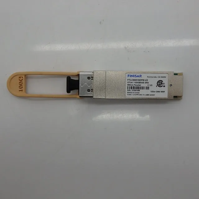 Finisar OTU4 / 100GBASE-SR4 100m OM4 MMF 850nm Optical Module FTLC9551SEPM-V2