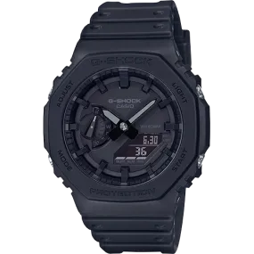 G-Shock GA2100-1A1 Black Quartz Digital and Analog Display