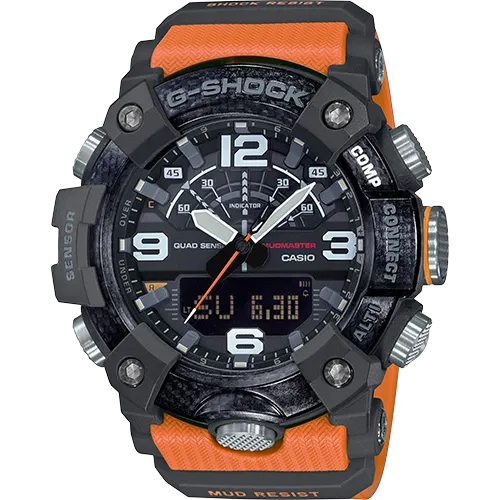 G-Shock Master of G Series Mudmaster GGB100-1A9 Analog and Digital