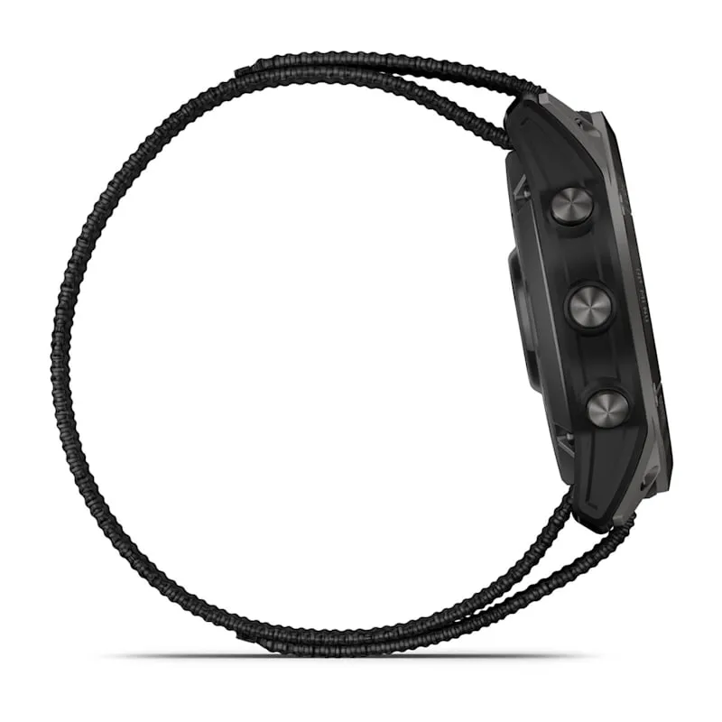 Garmin Enduro™ 2 Carbon Grey DLC Titanium with Black UltraFit Nylon Strap