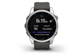 Garmin Fenix 7S Smartwatch Stainless Steel Graphite Band