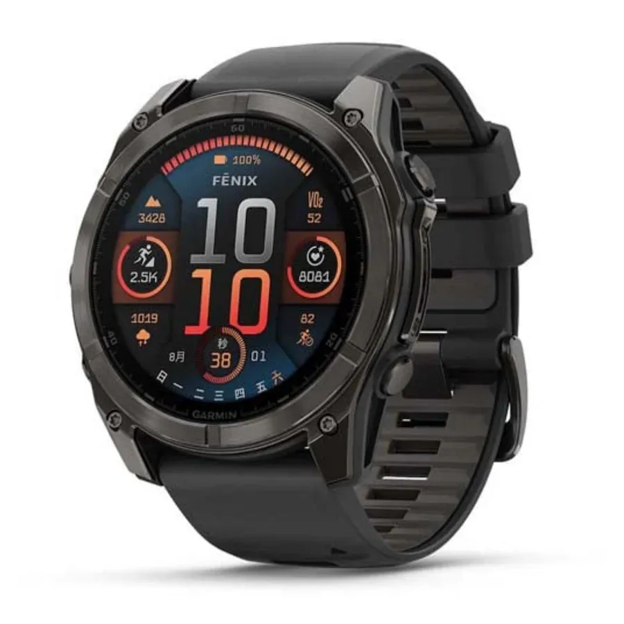 GARMIN - Fenix 8 -  51 MM AMOLED Sapphire GPS Smart Watch