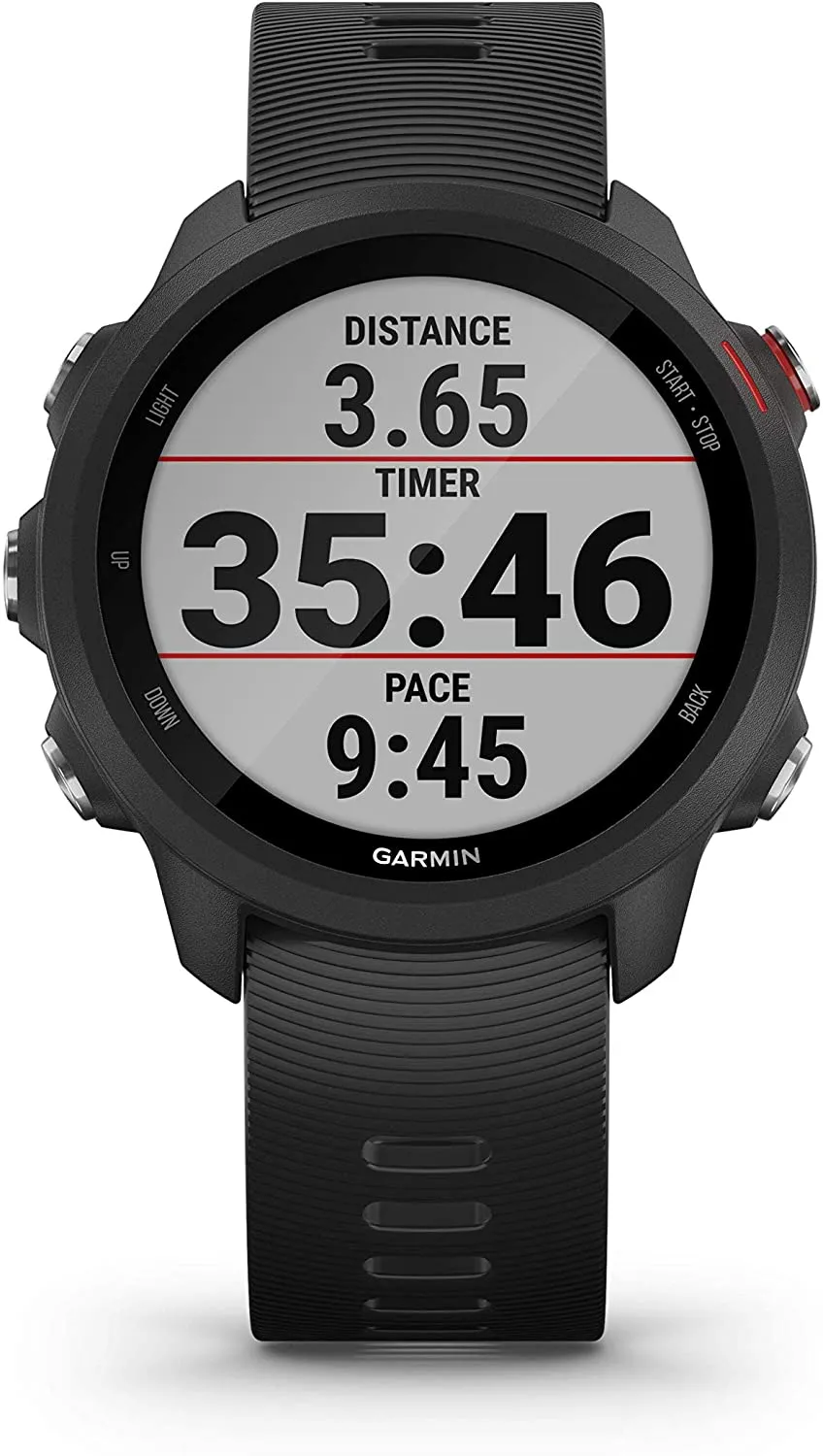 Garmin Forerunner 245 GPS Running Smartwatch (010-02120-20, Berry/Teal/White)