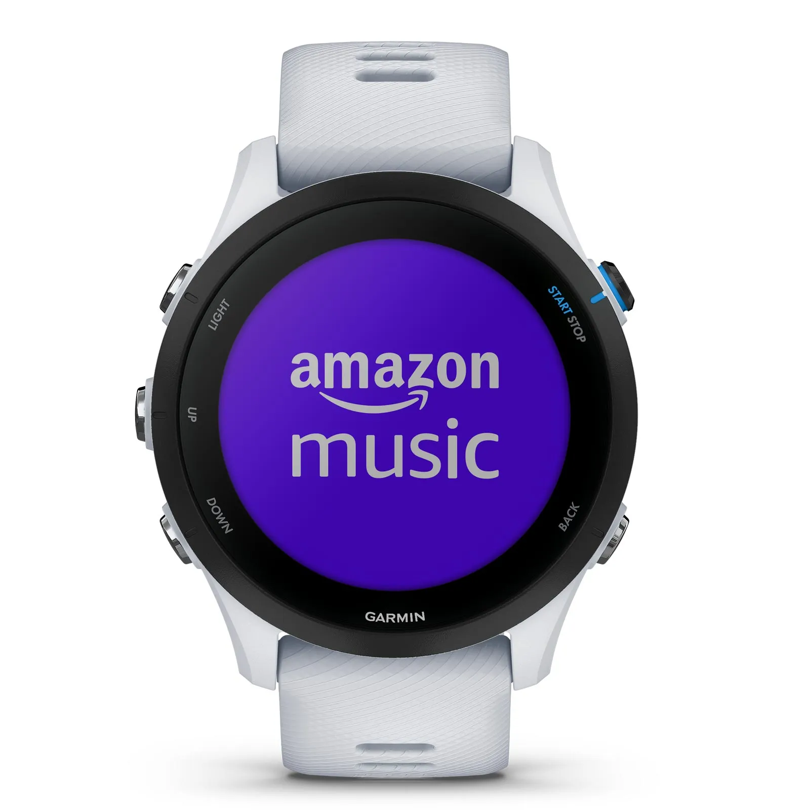 Garmin Forerunner® 255 Music GPS Smartwatch - White