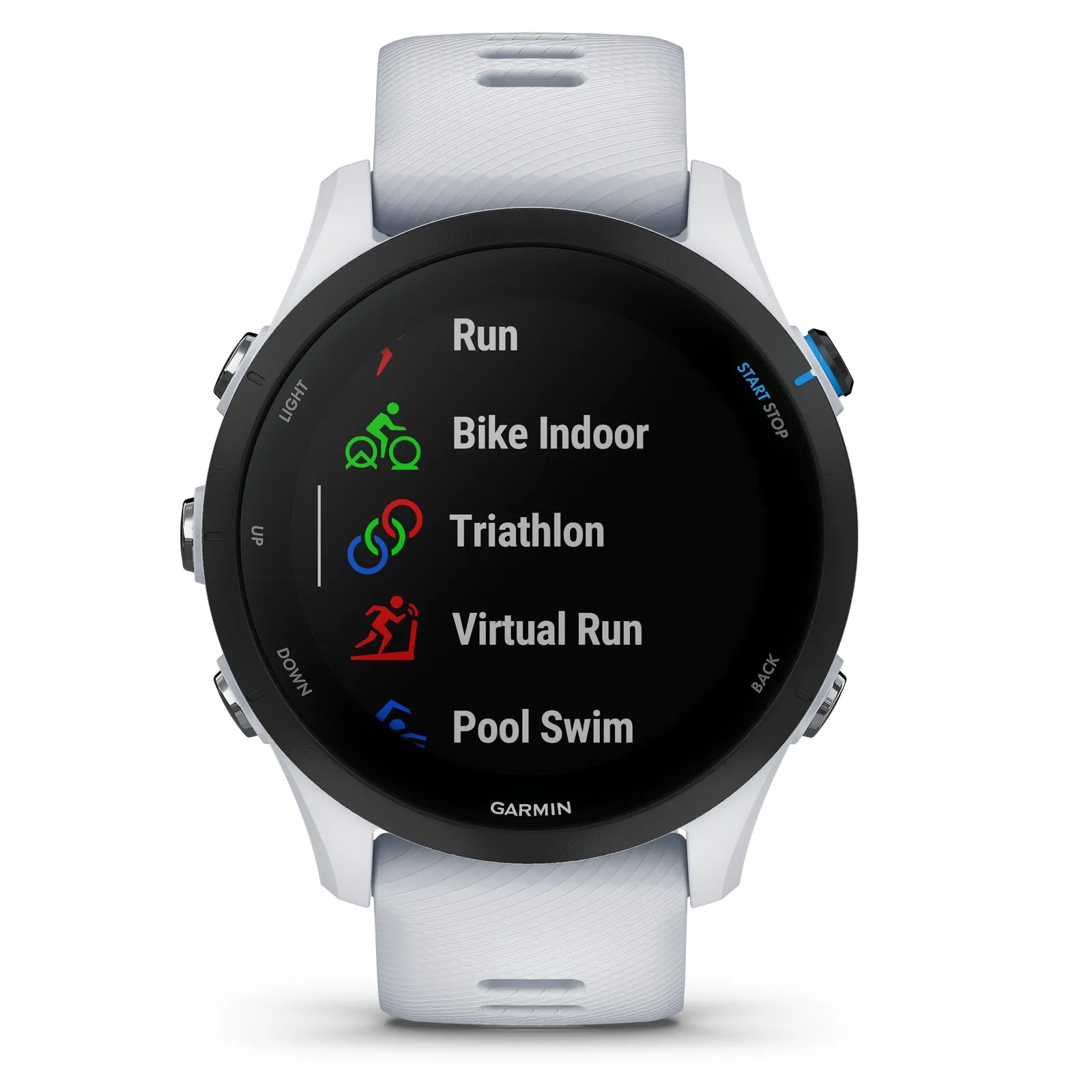 Garmin Forerunner® 255 Music GPS Smartwatch - White