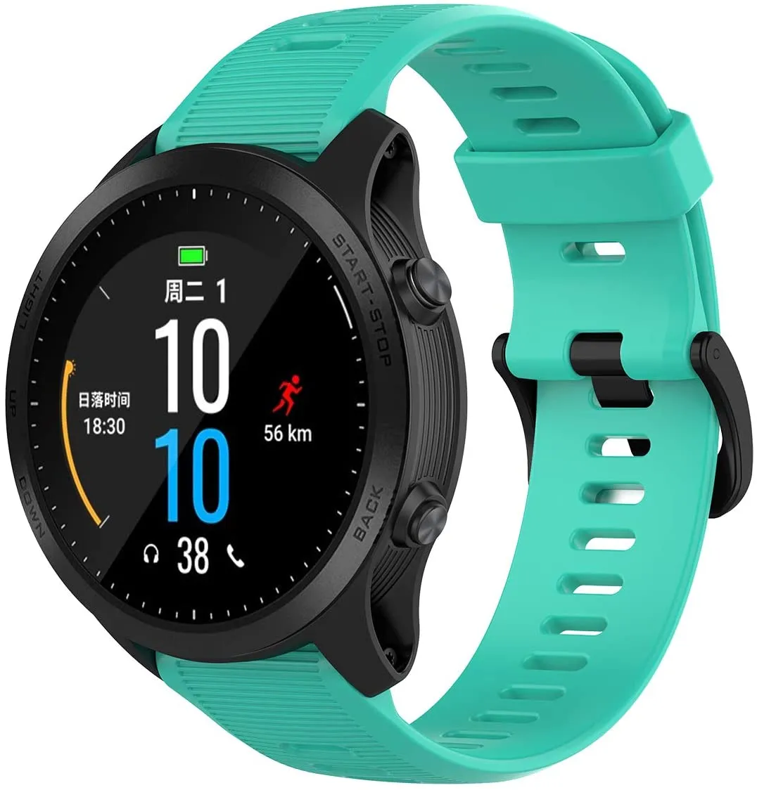 Garmin Forerunner 945 Bundle, Premium GPS Running/Triathlon Smartwatch (010-02063-10, Lime/Teal/Pink)