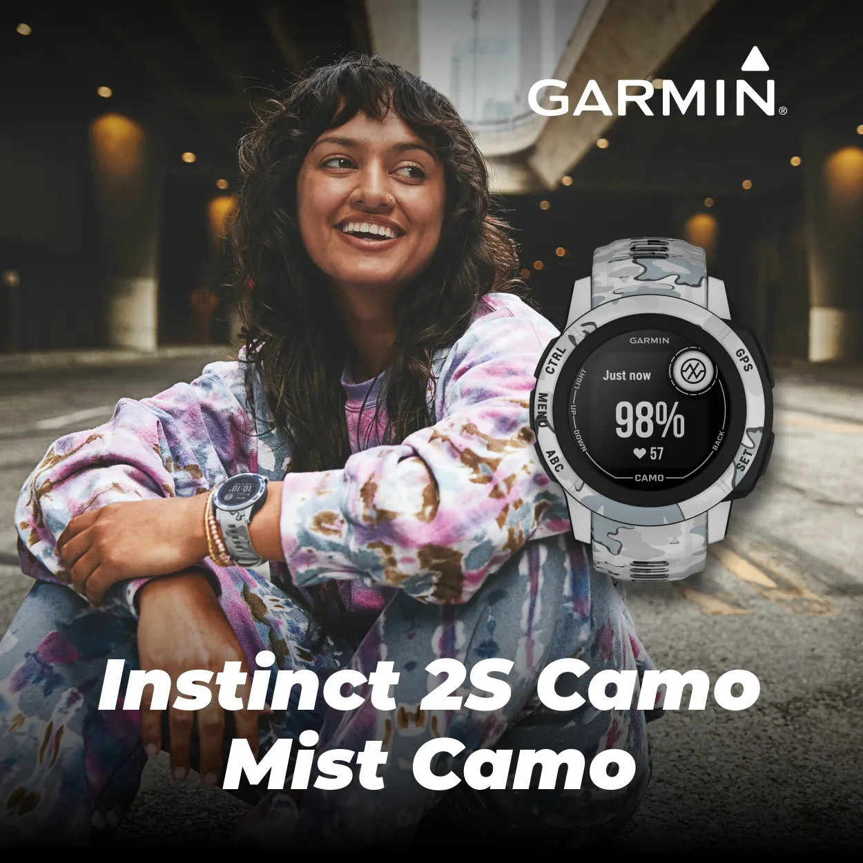 Garmin Instinct 2 GPS Rugged Outdoor Smartwatch