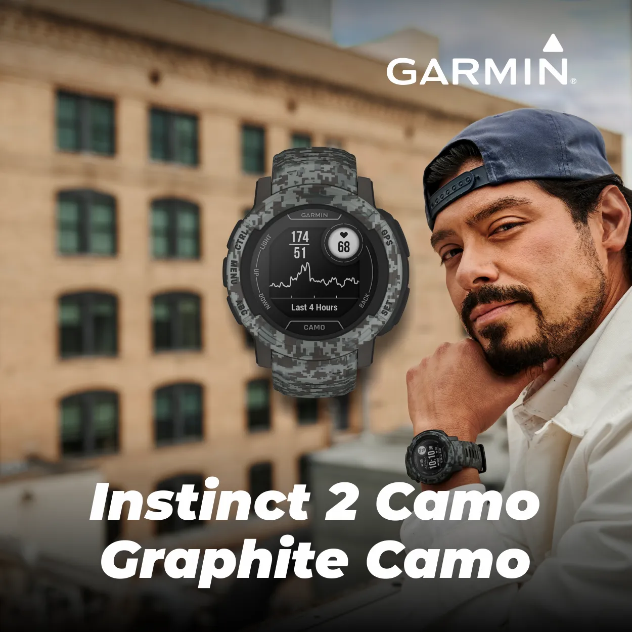 Garmin Instinct 2 GPS Rugged Outdoor Smartwatch