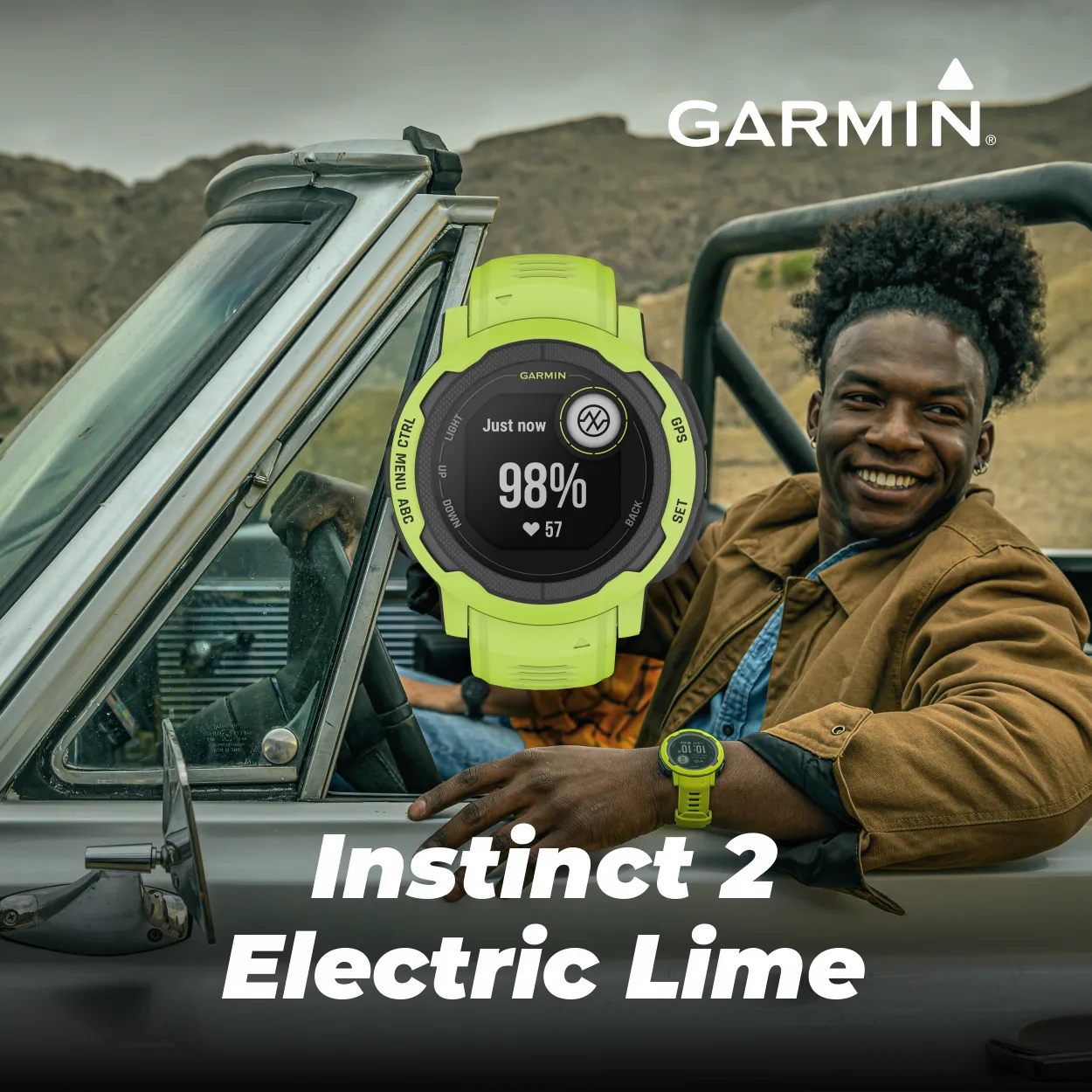 Garmin Instinct 2 GPS Rugged Outdoor Smartwatch