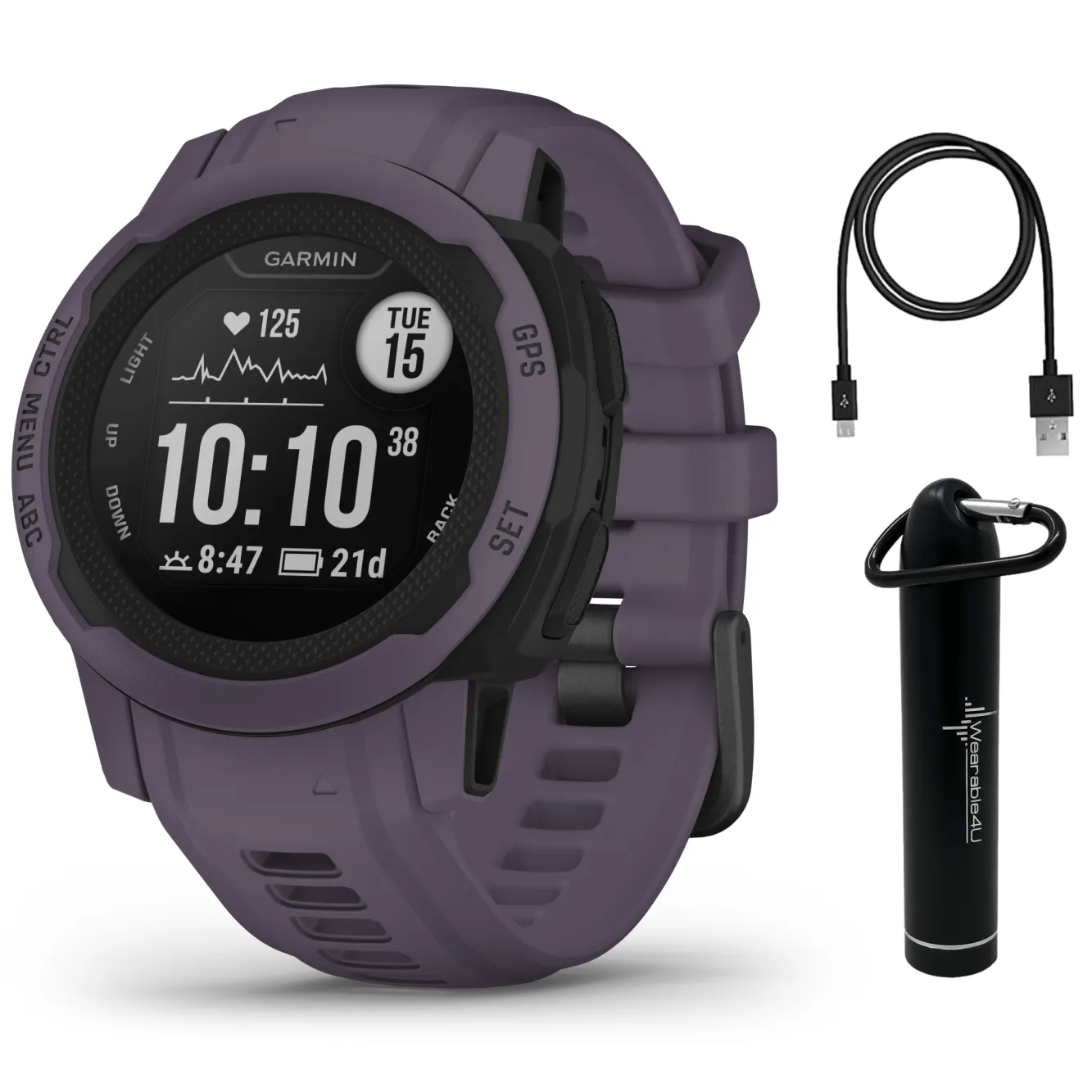 Garmin Instinct 2 GPS Rugged Outdoor Smartwatch