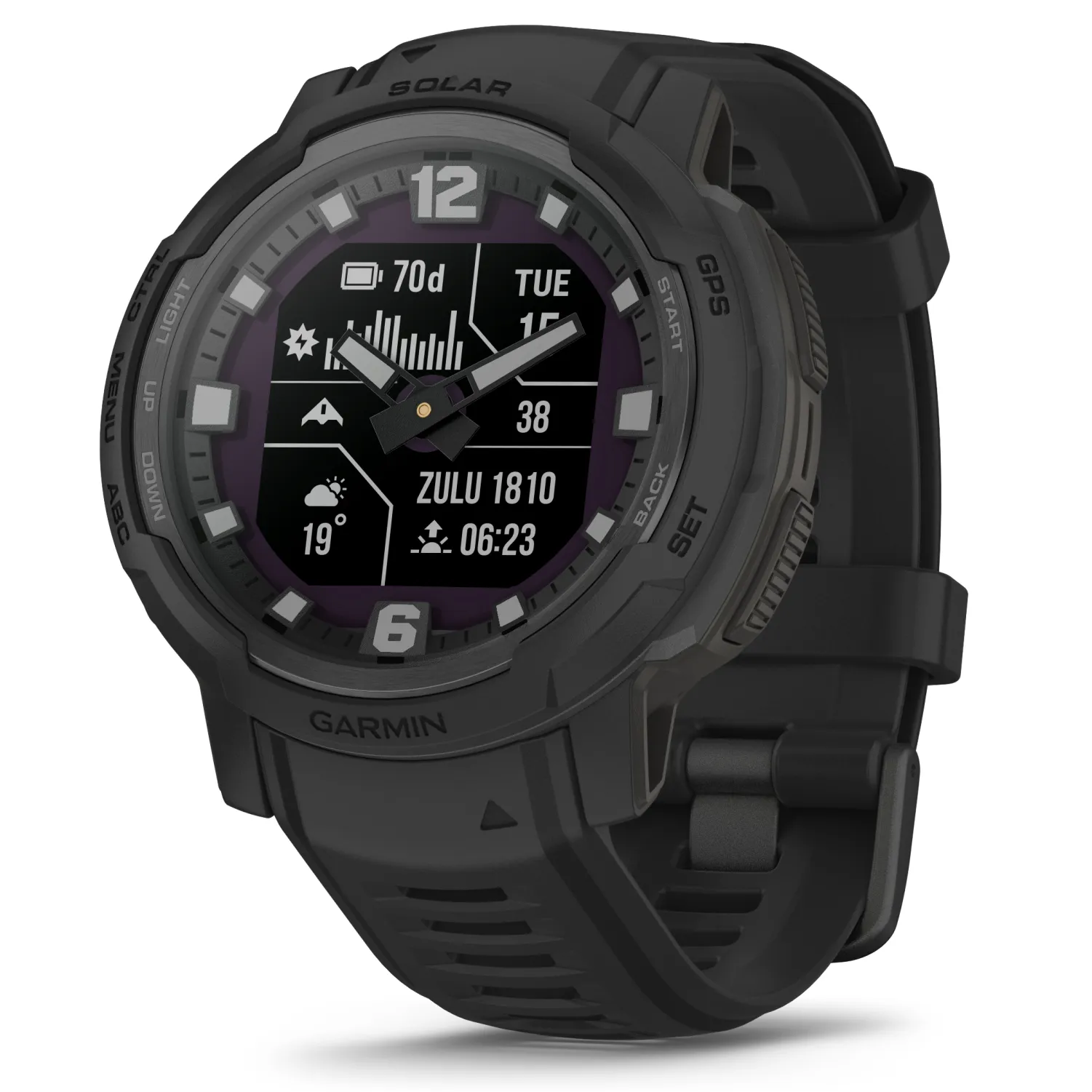 Garmin Instinct Crossover Series Hybrid Rugged Smartwatch