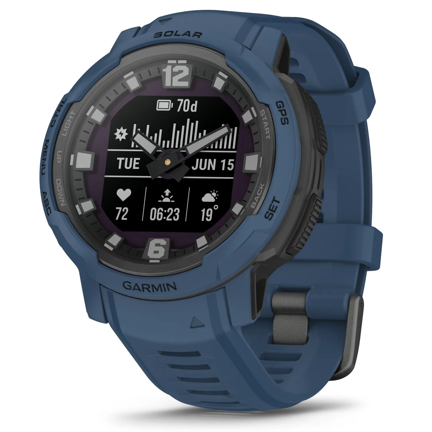 Garmin Instinct Crossover Series Hybrid Rugged Smartwatch