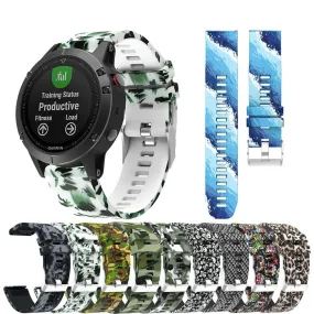 Garmin Quatix 5 Silicone Pattern Watch Straps