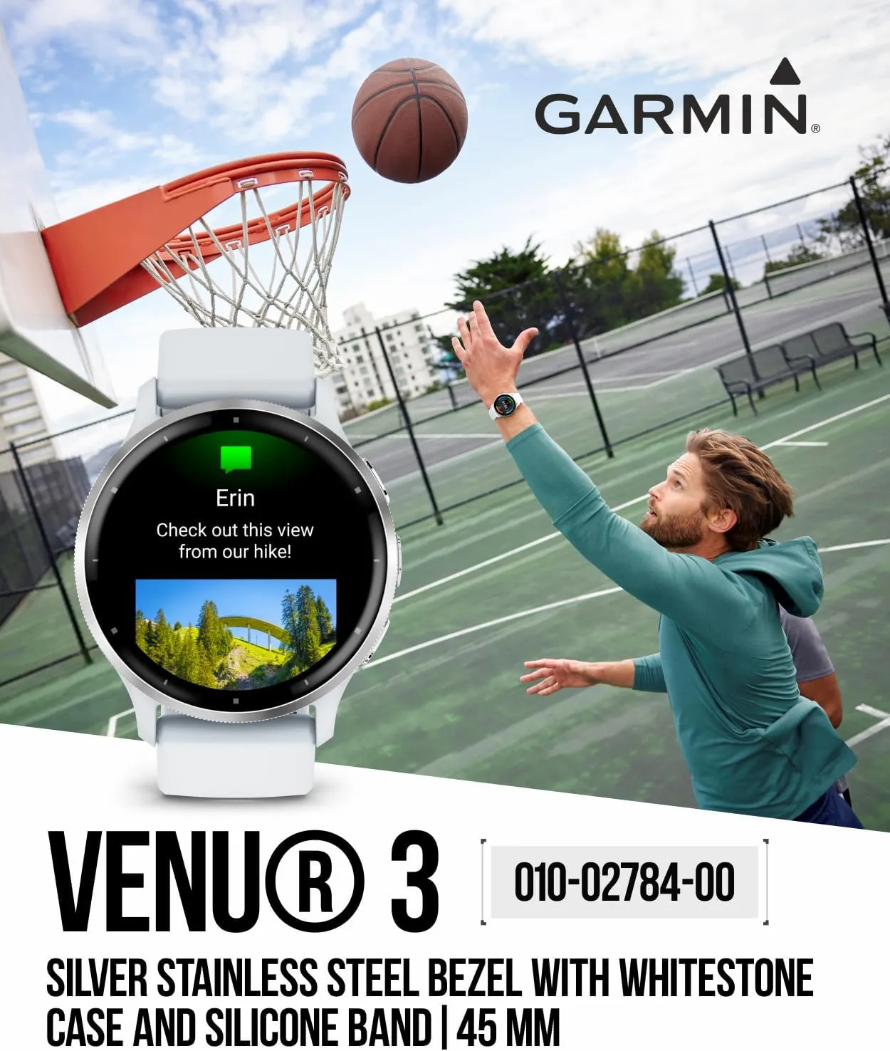 Garmin Venu 3 GPS Smartwatch 45 mm