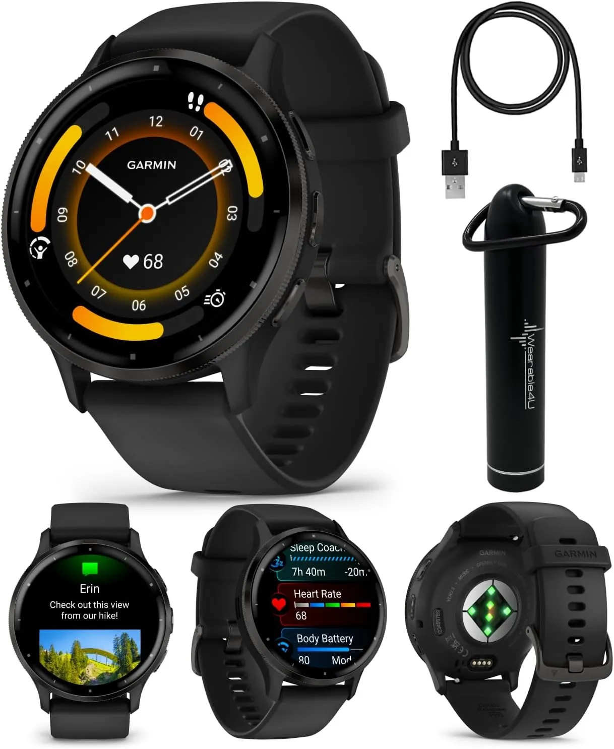 Garmin Venu 3 GPS Smartwatch 45 mm