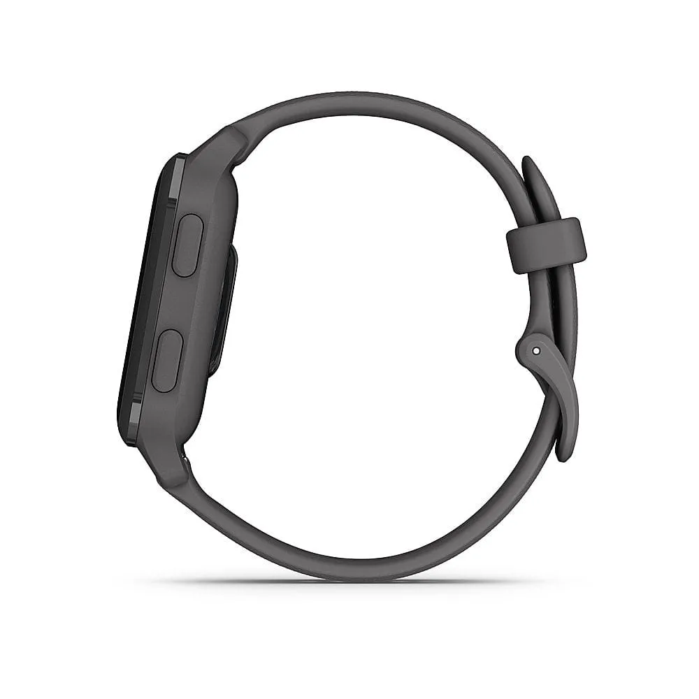 Garmin Venu Sq 2 40mm Fiber-Reinforced Polymer Smartwatch Shadow Gray/Slate - Certified Refurbished