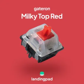 Gateron Milky Top / SMD Red Switch